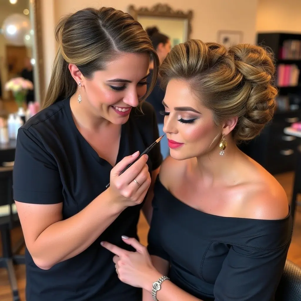 Makeup and hairdressing services: from design to professional execution